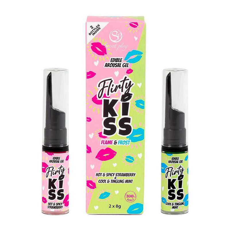 Gels Stimulants Flirty Kiss Fraise & Menthe