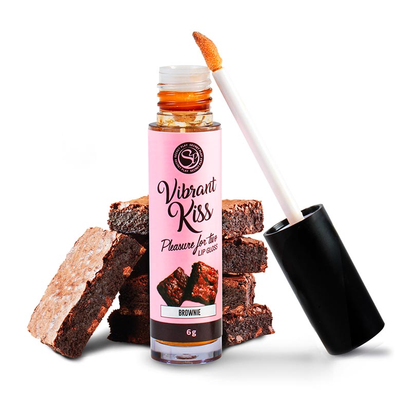 Gloss à Lèvres Stimulant Vibrant Kiss Brownie