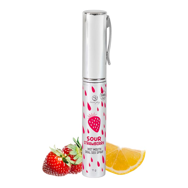 Spray Buccal Effet Humide Fraise Acidulée