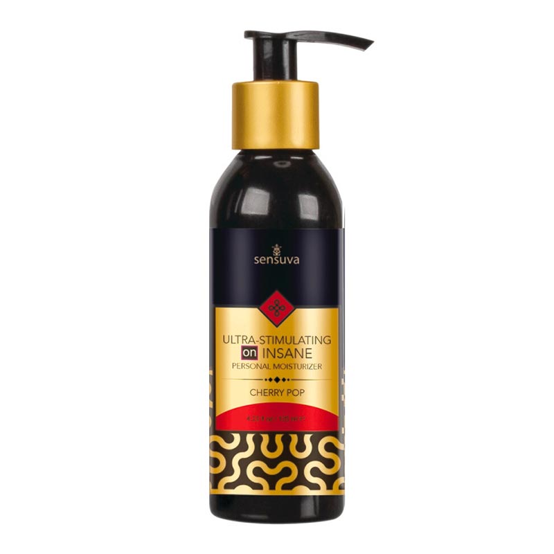 Lubrifiant chauffant Insane Cerise 125 ml