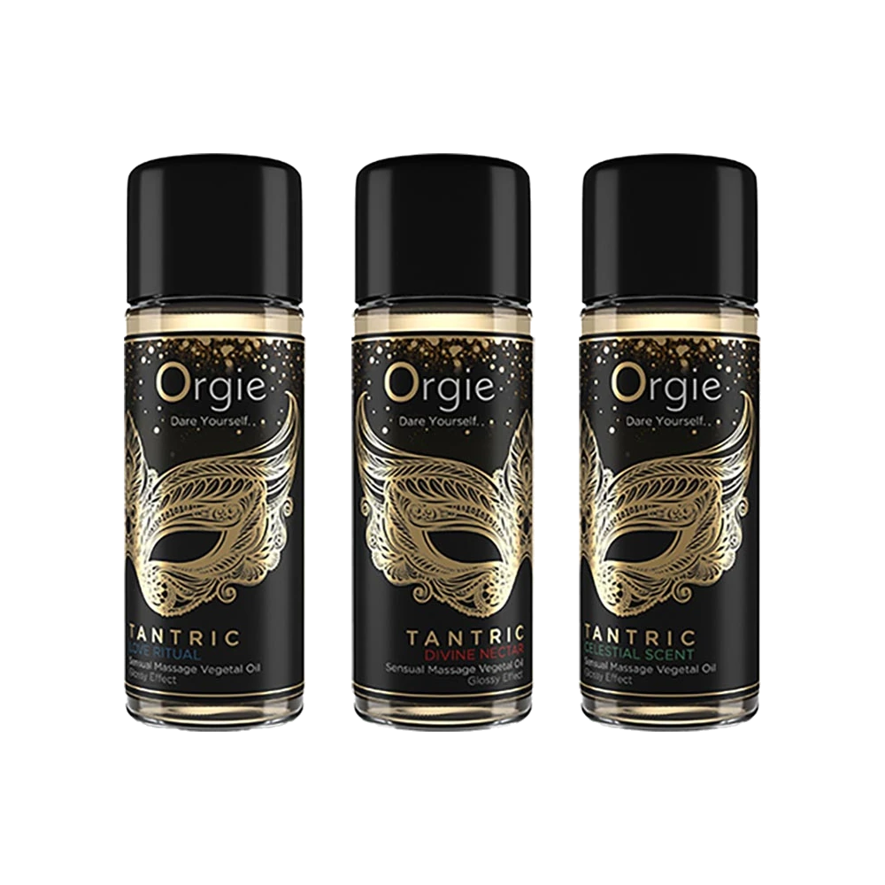 Coffret d'huiles de massage Orgie Tantric