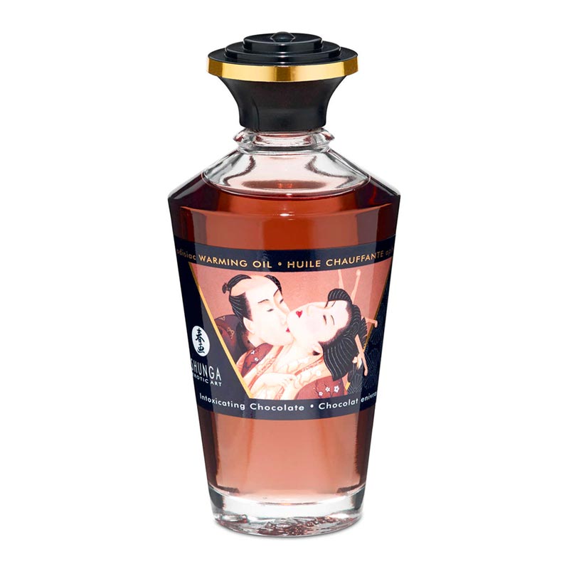 Huile de Massage Intime Chauffante Shunga