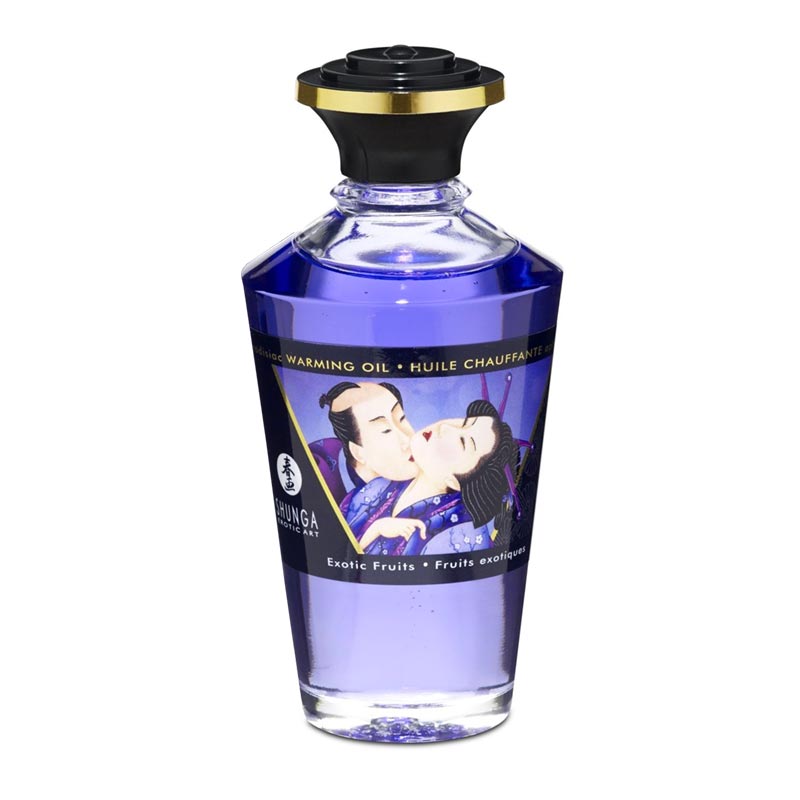 Huile de Massage Chauffante Fruits Exotiques