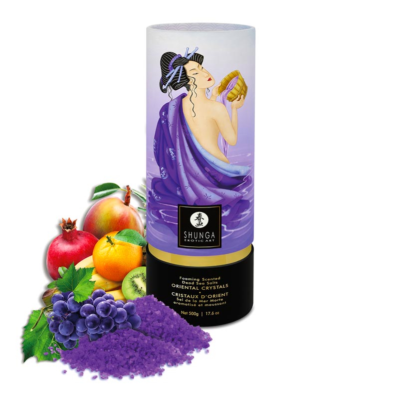 Cristaux de Bain Moussants Fruits Exotiques