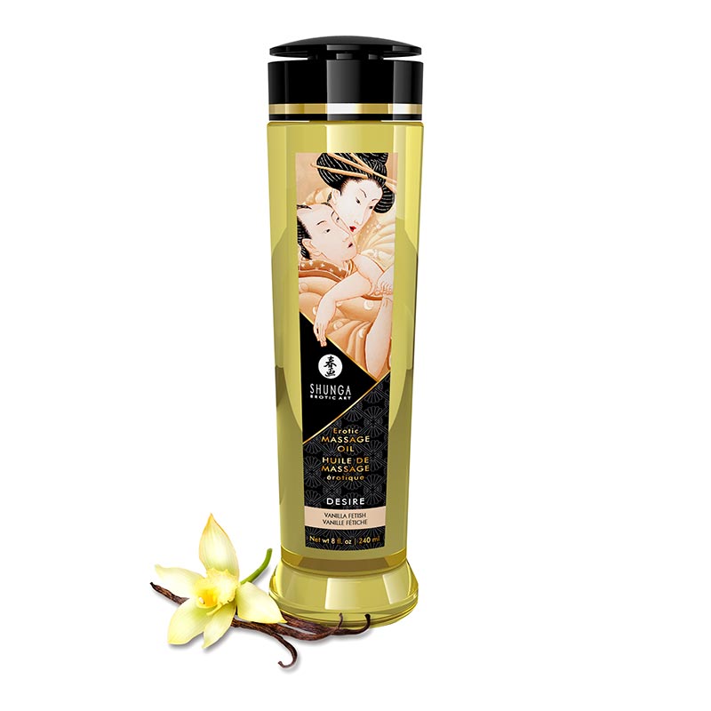 Huile de massage Shunga Vanille Fétiche