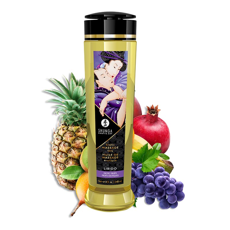 Huile de Massage Shunga Fruits Exotiques