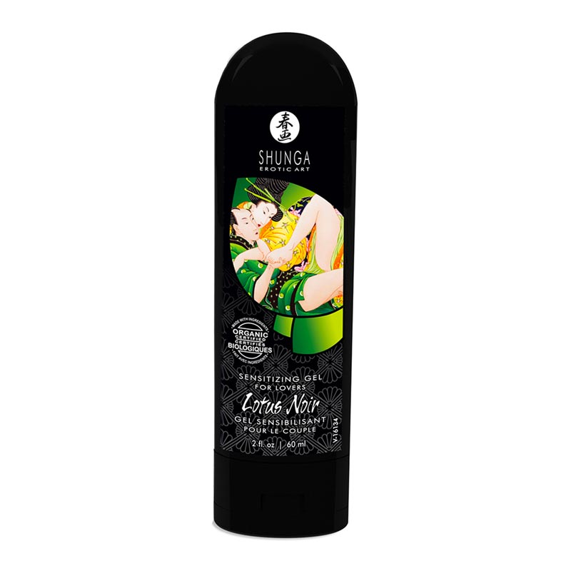 Gel Stimulant Couple Lotus Noir