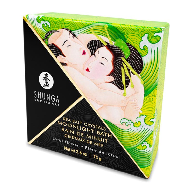 Cristaux de Mer Moussants Fleur de Lotus