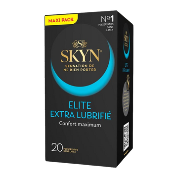 SKYN Préservatifs Elite Extra-Lubrifiés Sans Latex