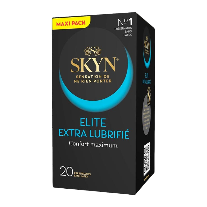 SKYN Préservatifs Elite Extra-Lubrifiés Sans Latex