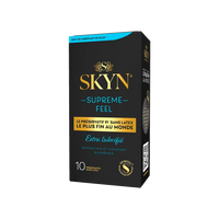 SKYN Préservatifs Supreme Feel Extra-lubrifié (10 pièces)