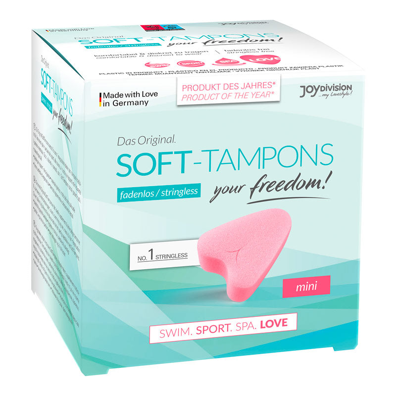 Tampons souples hygiéniques sans cordon