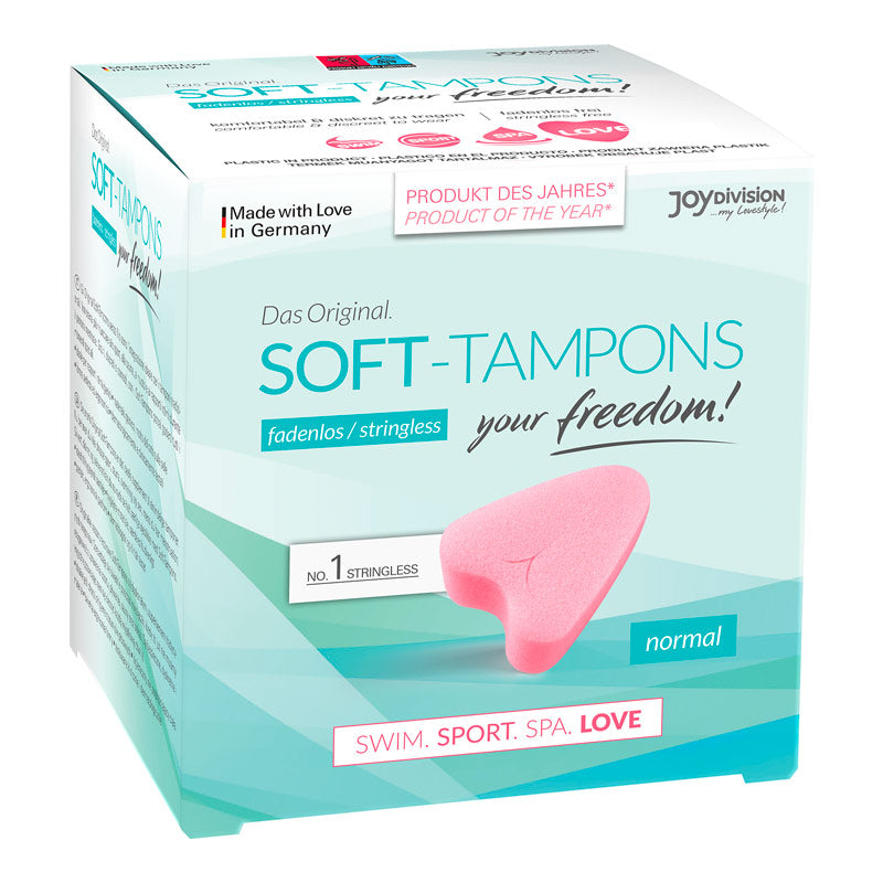 Soft Tampons hygiéniques sans ficelle (3x)