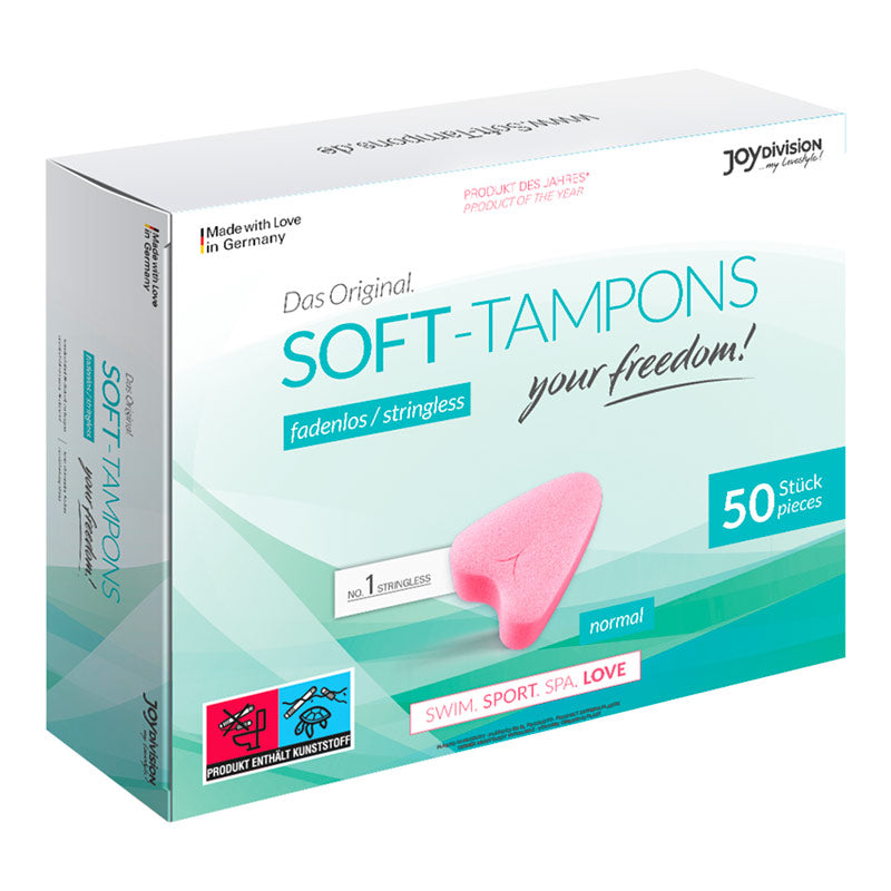 JOYDIVISION Soft Tampons without String (3x)