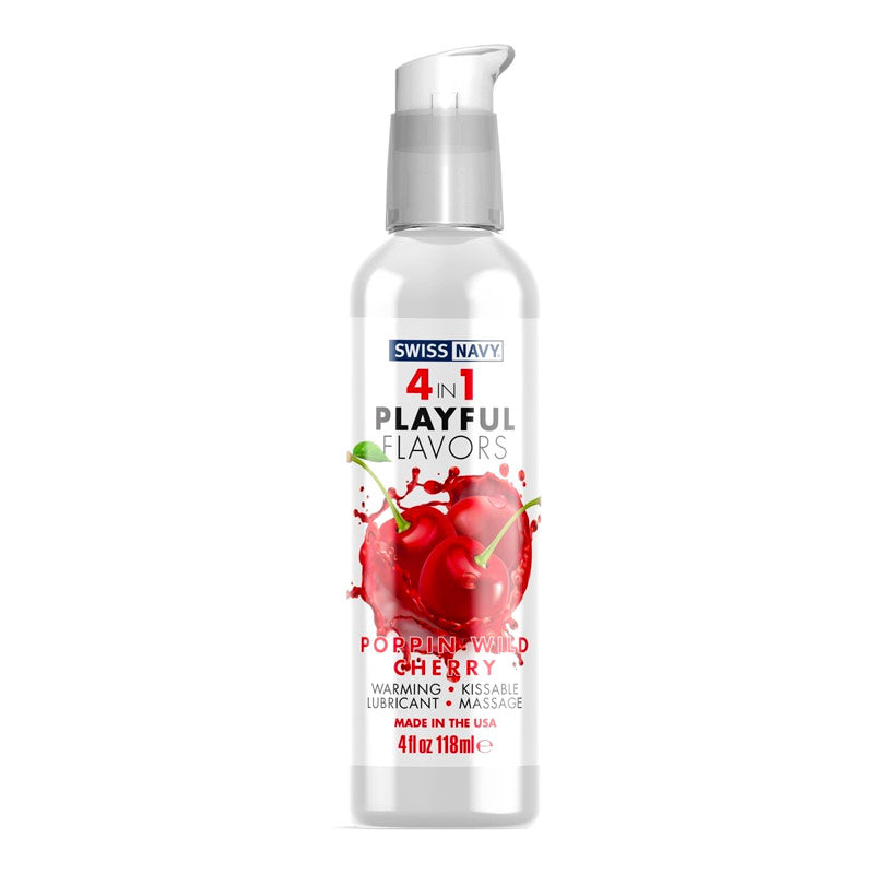 Lubrifiant Chauffant et Gourmand Cerise