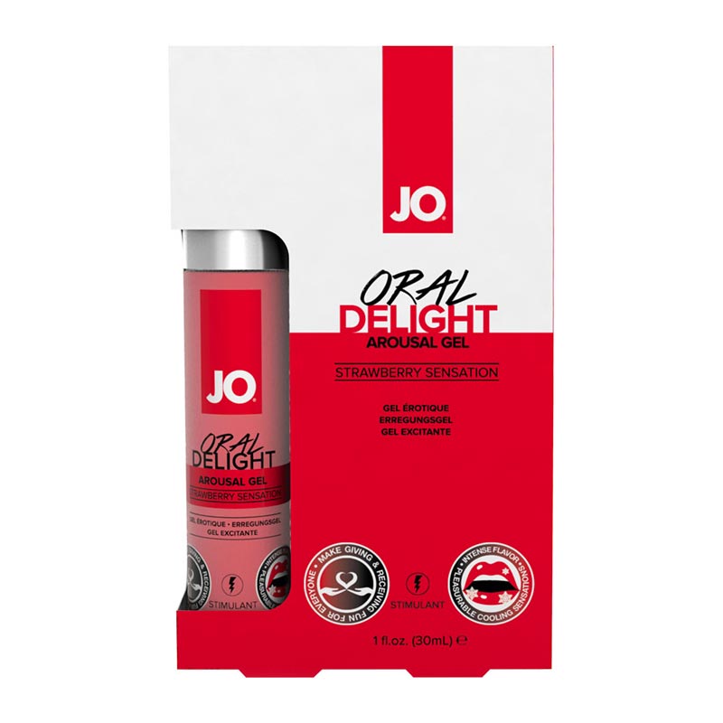 Gel Stimulant Oral Saveur Fraise