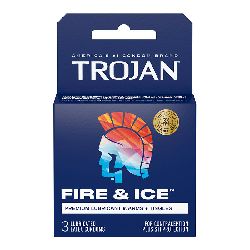 Préservatifs Fire & Ice pour sensations alternées