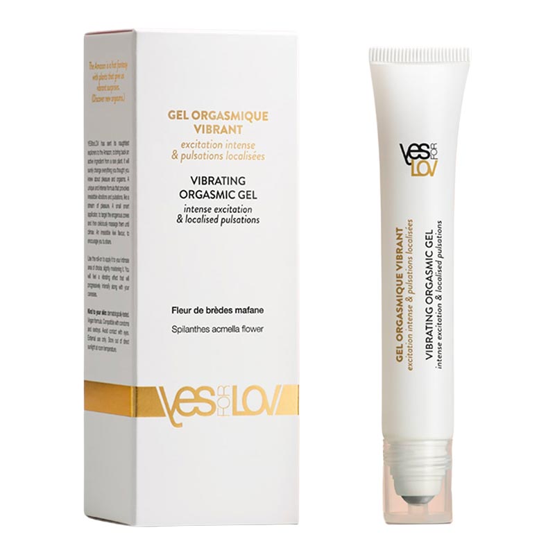 Gel vibrant effet chauffant YESforLOV