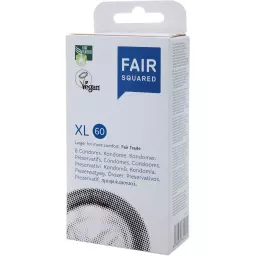 Fair Squared XL 60 (8 Kondome)
